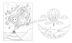 Alternative view 5 of Shooting Star: Coloring Book
