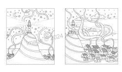 Alternative view 7 of Shooting Star: Coloring Book