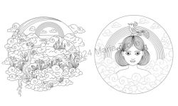 Alternative view 9 of Shooting Star: Coloring Book