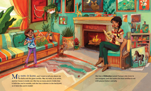 Tia Sofia and the Giant Tortilla