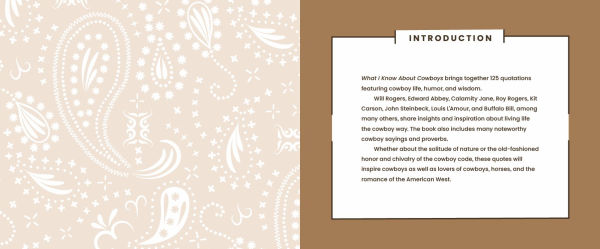 What I Know About Cowboys