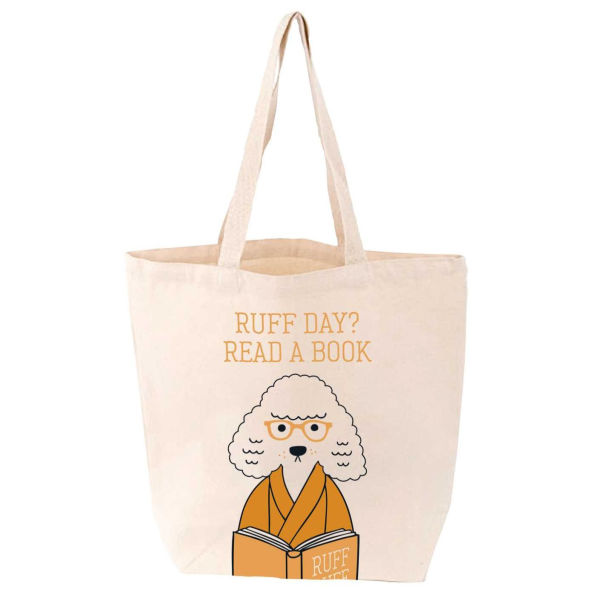 Ruff Day? Read a Book Tote