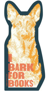 Title: I Bark for Books German Shepherd Sticker, Author: Gibbs Smith Gift