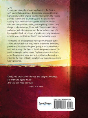 Psalms Poetry On Firepaperback - 