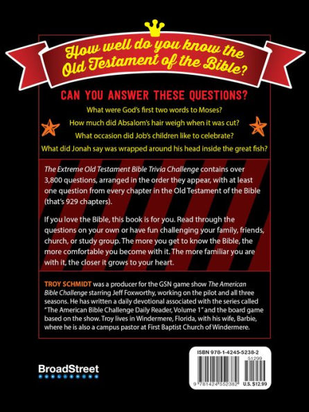 The Extreme Old Testament Bible Trivia Challenge