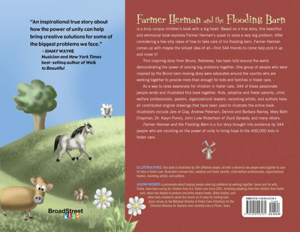 Farmer Herman and the Flooding Barn: A story about 344 people working together to solve a big, big, big problem