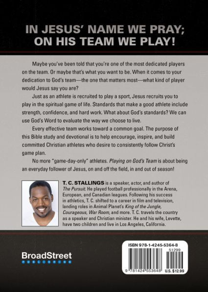 Playing on God's Team: 21-Week Devotional for Building True Christian Athletes