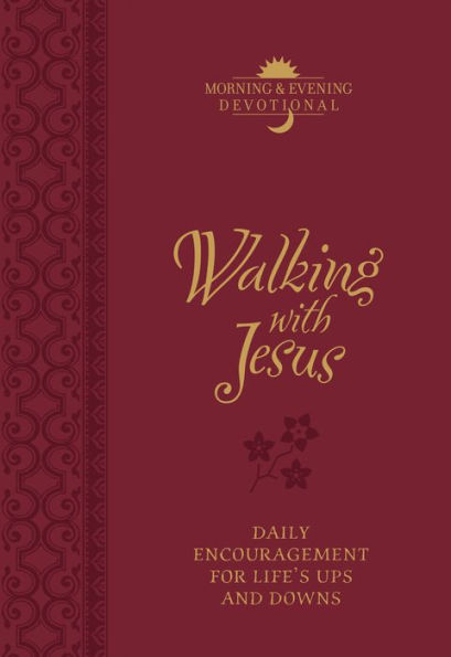 Barnes and Noble Walking with Jesus Morning & Evening Devotional