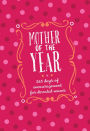 Mother of the Year faux leather gift edition: 365 Days of Encouragement for Devoted Moms