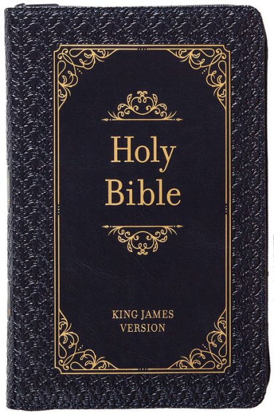 KJV Holy Bible Zip Midnight