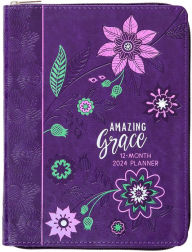 Free download of e books Amazing Grace (2024 Planner): 12-month Weekly Planner in English