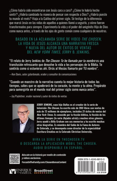 The Chosen - Te he llamado por tu nombre (revisada y ampliada): Una novela basada en la primera temporada de aclamada serie "The Chosen"