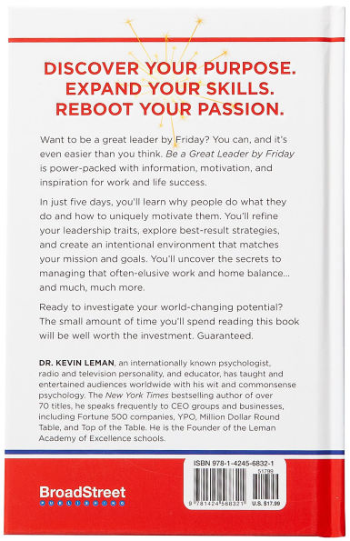 Be a Great Leader by Friday: 5 Winning Plays to Spark Your World-Changing Potential