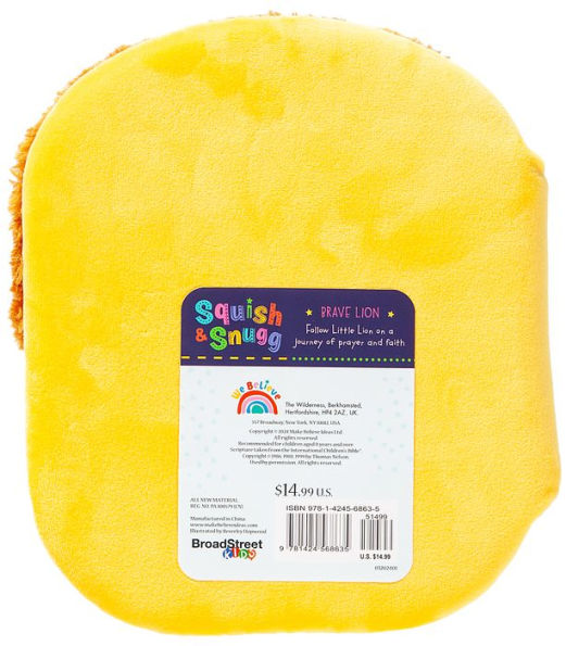 Squish and Snugg - Brave Lion