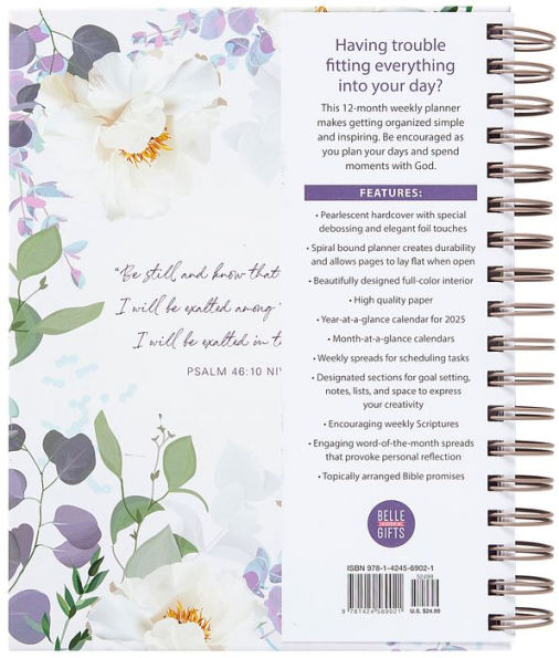 Be Still and Know (2025 Planner): 12-month Weekly Planner