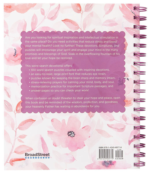 100 Days of Hope for Your Soul: Bible Word Search Devotional