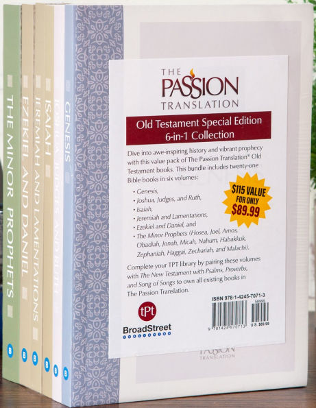 The Passion Translation Old Testament Special Edition: 6-in-1 Collection