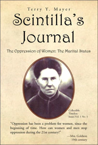 Scintilla's Journal: The Oppression of Women: Marital Status