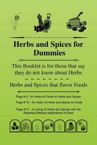 Title: Herbs and Spices for Dummies, Author: Alton J. Bradley