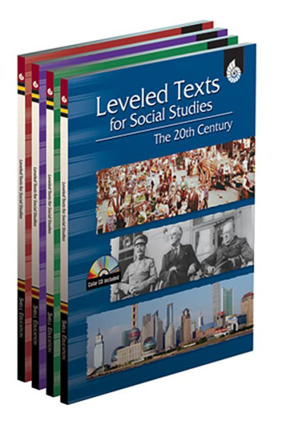 Leveled Texts for Social Studies: 4-Book Set