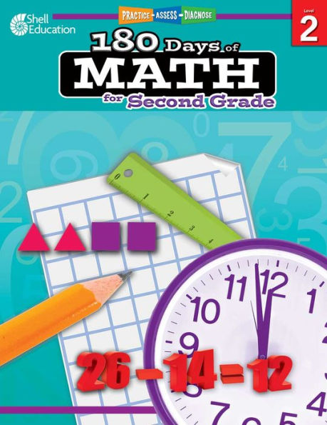 Practice, Assess, Diagnose: 180 Days of Math for Second Grade