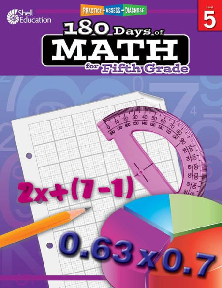 Practice, Assess, Diagnose: 180 Days of Math for Fifth Grade