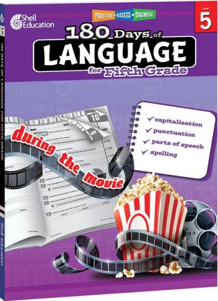 180 Days™: Language for Fifth Grade: Practice, Assess, Diagnose