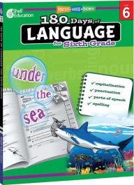 Title: 180 Days™: Language for Sixth Grade: Practice, Assess, Diagnose, Author: Suzanne I. Barchers