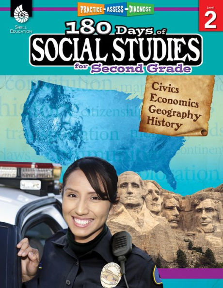 180 Days of Social Studies for Second Grade: Practice, Assess, Diagnose