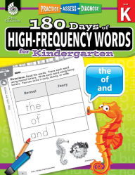 Title: 180 Days of High-Frequency Words for Kindergarten, Author: Jesse Hathaway