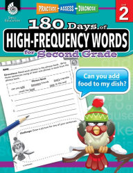 Title: 180 Days of High-Frequency Words for Second Grade, Author: Adair Solomon