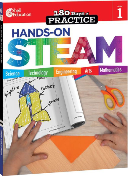 180 Days: Hands-On STEAM: Grade 1: Practice, Assess, Diagnose