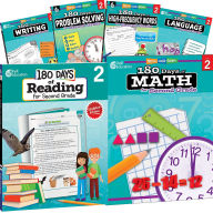 Title: 180 DaysT: Reading, High-Frequency Words, Math, Problem Solving, Writing, & Language for Grade 2: 6-Book Set: Practice, Assess, Diagnose, Author: Multiple Authors
