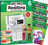 Title: 180 Days of Sixth Grade Practice, 5-Book Set, Author: 