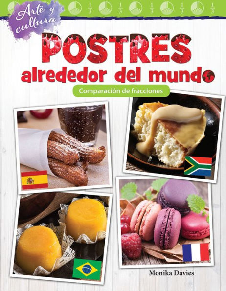 Arte y cultura: Postres alrededor del mundo: Comparación de fracciones