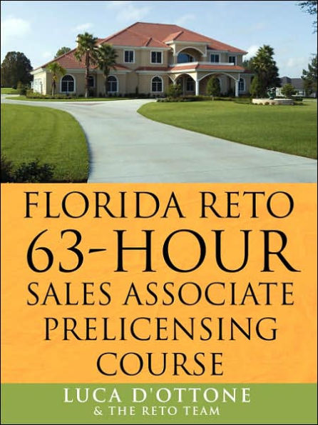 FLORIDA RETO 63 hours sales associate pre licensing course