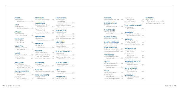 100 Great American Parks