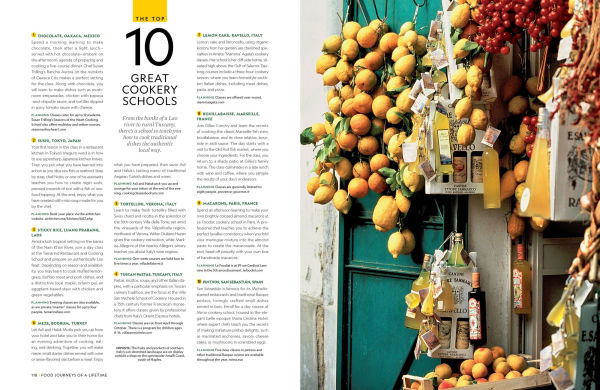 Food Journeys of a Lifetime 2nd Edition: 500 Extraordinary Places to Eat Around the Globe