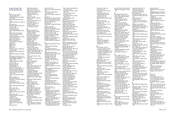 Sacred Places of a Lifetime: 500 of the World's Most Peaceful and Powerful Destinations