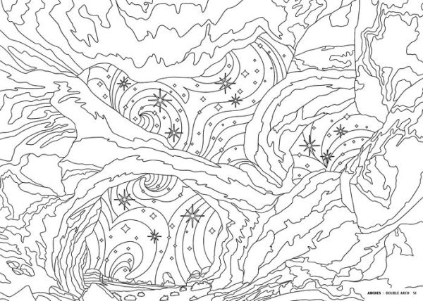 The National Parks: A Coloring Book