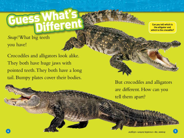 Alligators and Crocodiles (National Geographic Readers Series)