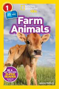 Title: Farm Animals (National Geographic Readers Series: Level 1 Co-reader), Author: Joanne Mattern