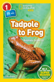 Title: National Geographic Readers: Tadpole to Frog (L1/Co-reader), Author: Shira Evans