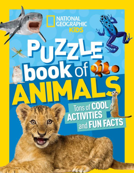 National Geographic Kids Puzzle Book: Animals