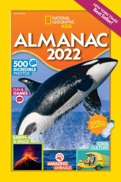 National Geographic Kids Almanac 2022, U.S. Edition (Library edition)