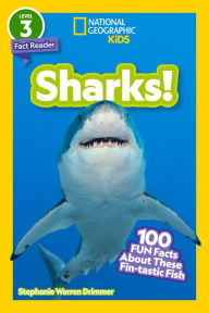 Ebook epub download gratis National Geographic Readers: Sharks! ((Level 3)): 100 Fun Facts About These Fin-Tastic Fish (English Edition)  9781426372704 by Stephanie Drimmer, Stephanie Drimmer