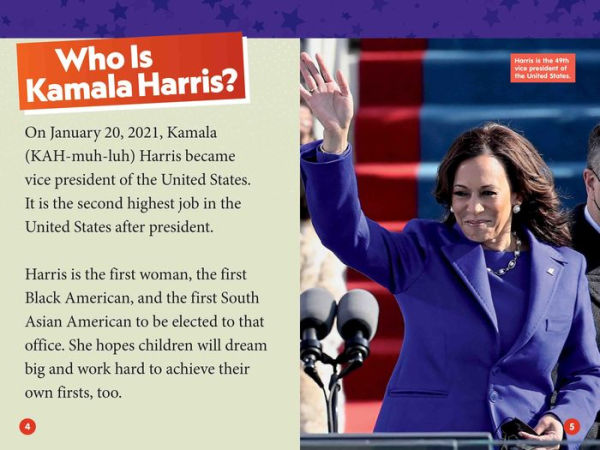 National Geographic Readers: Kamala Harris (Level 2)