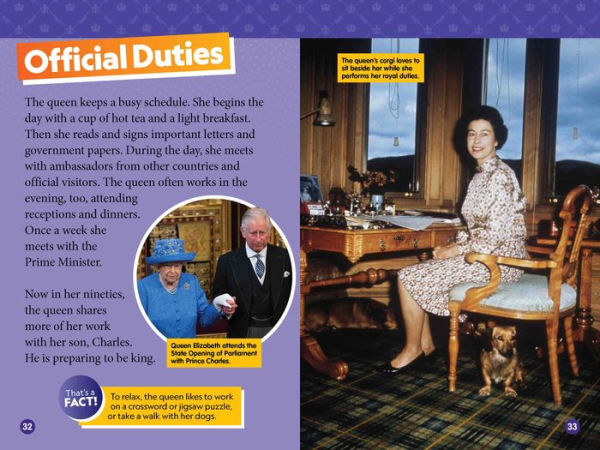 National Geographic Readers: Queen Elizabeth II (L3)