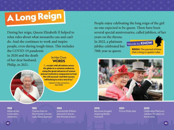 National Geographic Readers: Queen Elizabeth II (L3)