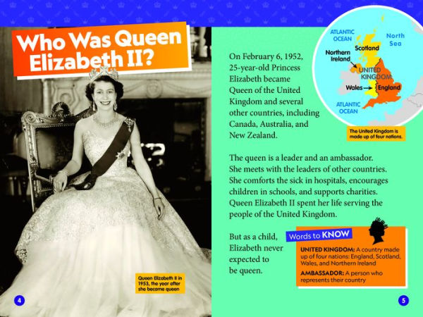 National Geographic Readers: Queen Elizabeth II (L3)